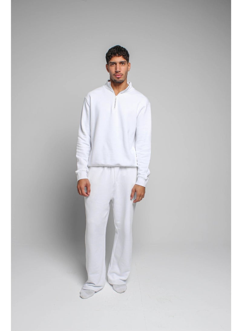 Basic Look Quarter zip Milton Sweatshirt - Image 3